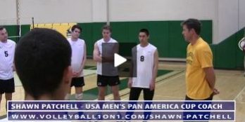 Concordia Mens Volleyball Start of Practice Meeting and Prey with Shawn Patchell