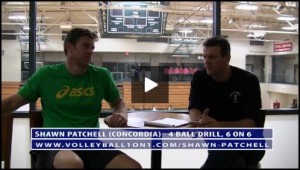 Conversation From Office - 4 Ball Volleyball Drill, 6 on 6 Discussed