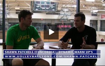 Conversation From Office – Shawn Patchell on Dynamic Volleyball Warm Ups