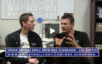 Conversations from the Office – Tough Swings Volleyball Drill