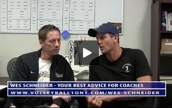 Conversations from the Office – Wes Schneider Best Advice For Volleyball Coaches