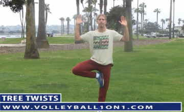 Core, Agility and Stretching Volleyball Drills 1
