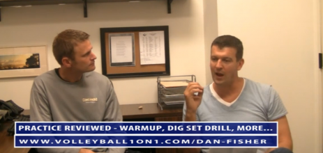 Dan Fisher Conversations from Office Practice Warm Up – Dig Set Drill
