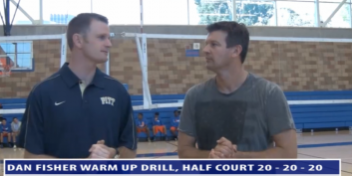 Dan Fisher Warm Up Volleyball Drills – Half Court 20 20 20