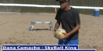 Dana Camacho Beach Volleyball Defense