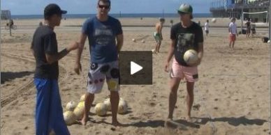 Dana Camacho Beach Volleyball Sky Ball II