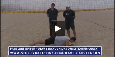 Dave Carstenson Beach Volleyball Core Ab Exercises Ground IV