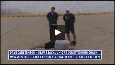 Dave Carstenson Beach Volleyball Core Ab Exercises Ground IV
