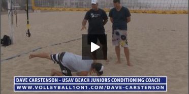 Dave Carstenson Beach Volleyball Core Ab Exercises Ground IX