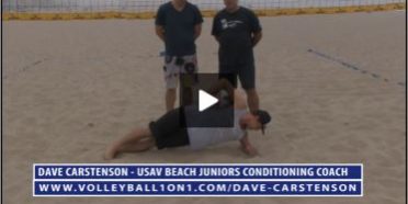 Dave Carstenson Beach Volleyball Core Ab Exercises Ground V