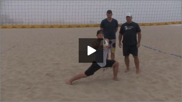 Dave Carstenson Beach Volleyball Core Ab Exercises Standing III