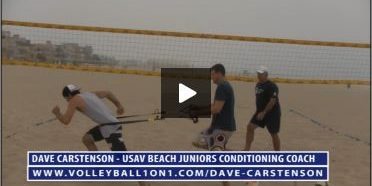 Dave Carstenson Beach Volleyball Plyometrics Movement Balance IV