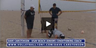 Dave Carstenson Beach Volleyball TRX Exercises VI