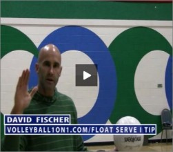 David Fischer Volleyball Float Serve