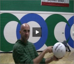 David Fischer Volleyball Jump Float Serve