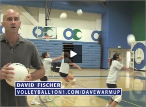 David Fischer Volleyball Warm Up for Beginners