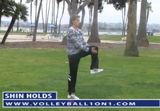 Dynamic Warm Up & Workout Volleyball Drills 1