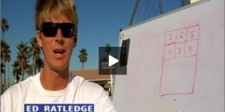Ed Ratledge Beach Volleyball Serving Drill