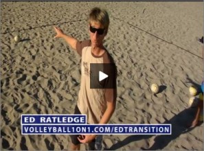 Ed Ratledge Beach Volleyball Transition