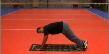 Eric Fonoimoana Volleyball Stretching – Calf Stretch