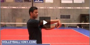Eric Fonoimoana Volleyball Stretching – Forearm Stretch Hand Down