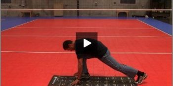 Eric Fonoimoana Volleyball Stretching – Lunge