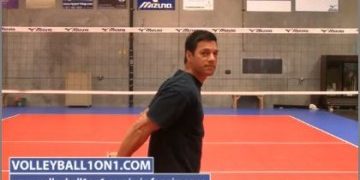 Eric Fonoimoana Volleyball Stretching – Pec Stretch