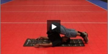 Eric Fonoimoana Volleyball Stretching – Plow Pose