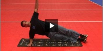 Eric Fonoimoana Volleyball Stretching – Side Plank