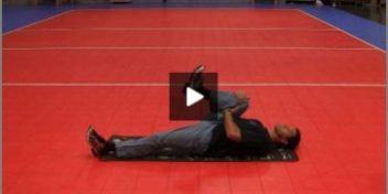 Eric Fonoimoana Volleyball Stretching – Single-Double Knee to Chest