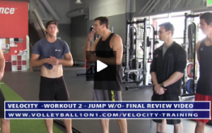 Final Review of Velocity Workout 2 - Jump & Landing Day With Chase Cameron