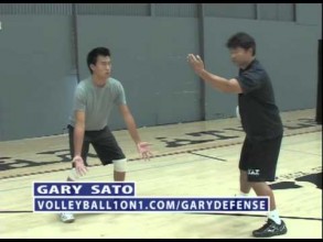 Gary Sato Coaching a Youth Practice