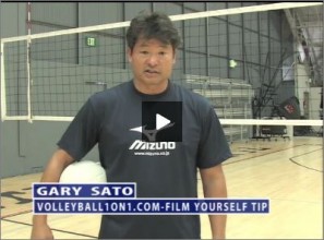 Gary Sato Volleyball Film Yourself