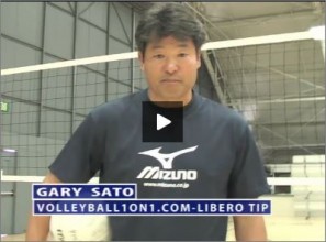 Gary Sato Volleyball Libero