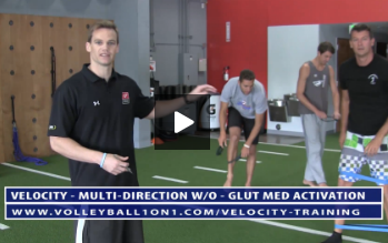 Glut Med Activation Exercises - Velocity Workout 3 - Multi-Directional