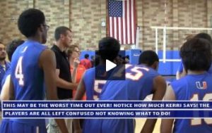 Good Time Out Speech Verse a Bad Time Out Speech When Coaching Youth Volleyball