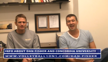Infomation on Dan Fischer and Concordia Volleyball