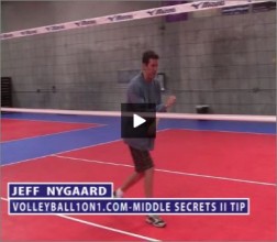Jeff Nygaard Volleyball Middle Blocking Secret II