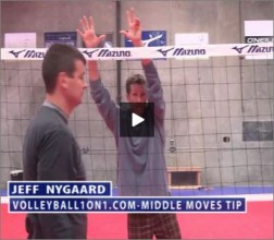 Jeff Nygaard Volleyball Middle Moves