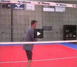 Jeff Nygaard Volleyball Pull Off the Net