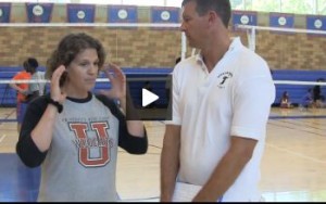 Kerri Second Volleyball Drill Completed and the Purpose Explained - Day 1