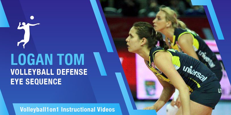 LOGAN TOM Volleyball Defense Eye Sequence-01 defense eye sequence