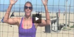 Lauren Fendrick Beach Volleyball Blocking