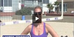 Lauren Fendrick Beach Volleyball Center of Gravity