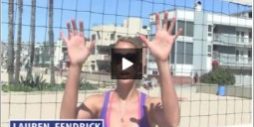 Lauren Fendrick Beach Volleyball Tooling