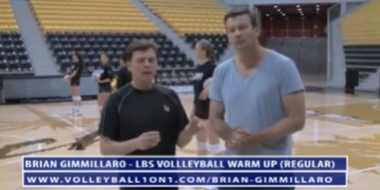 Long Beach State & Brian Gimmillaro Famous Volleyball Warm Up Drill
