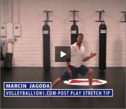 Marcin Jagoda Volleyball Post Play Stretch