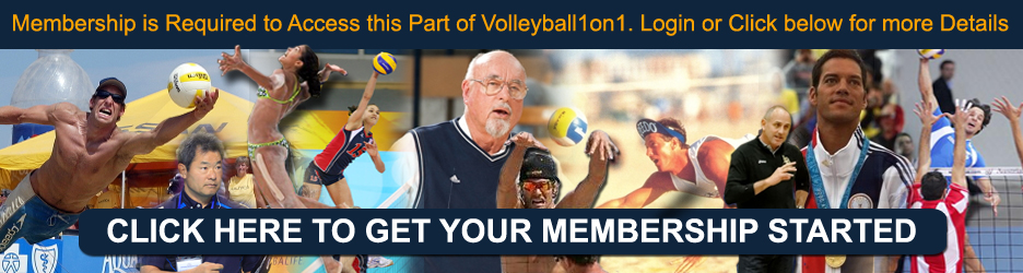 Click Here For Volleyball1on1 Membership Information