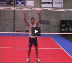 Mike Diehl Volleyball Blocking Position Four Part II