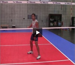 Mike Diehl Volleyball Blocking Position Four Part VIII